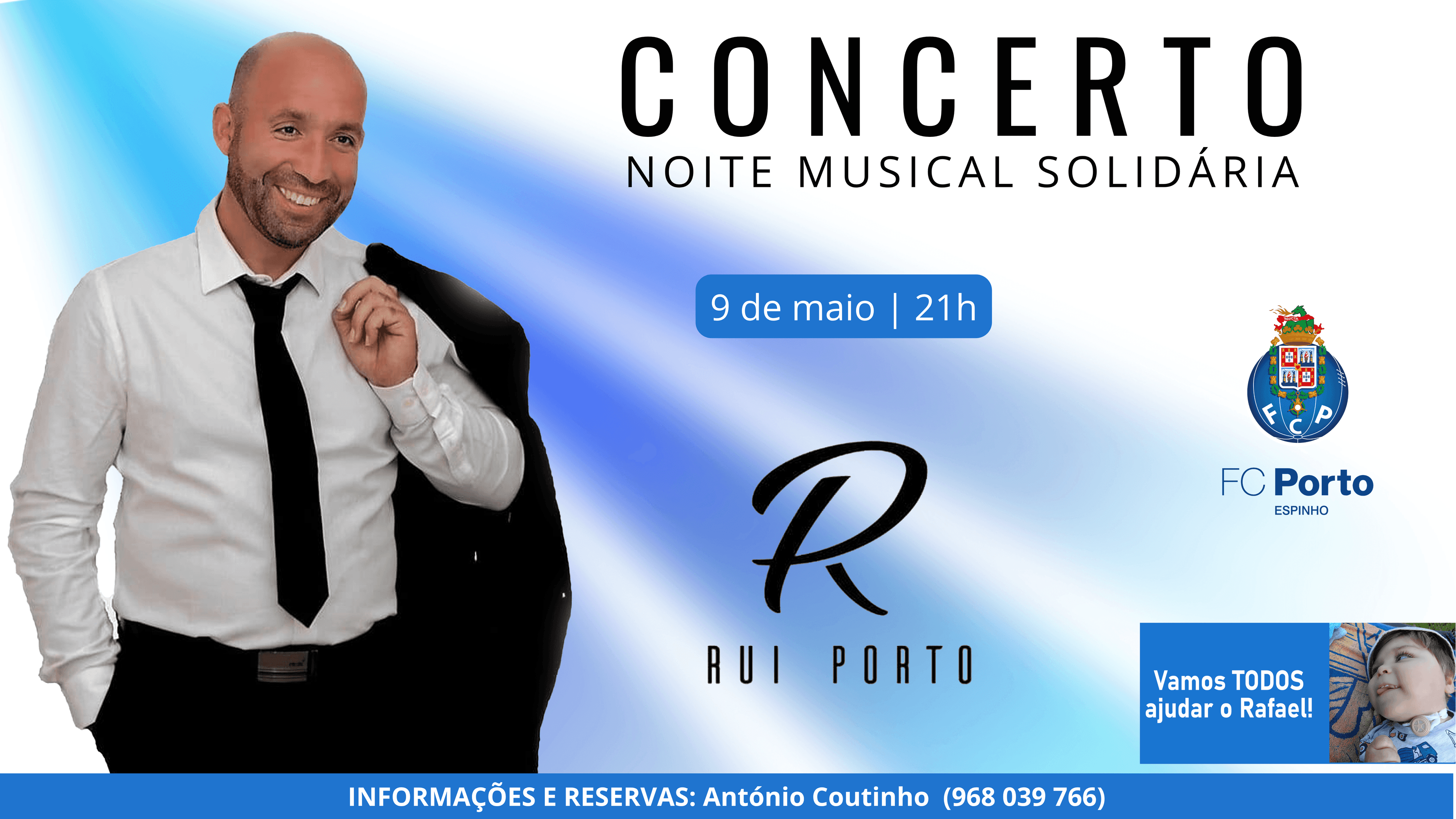 Noite musical solidária na Casa FC Porto de Espinho