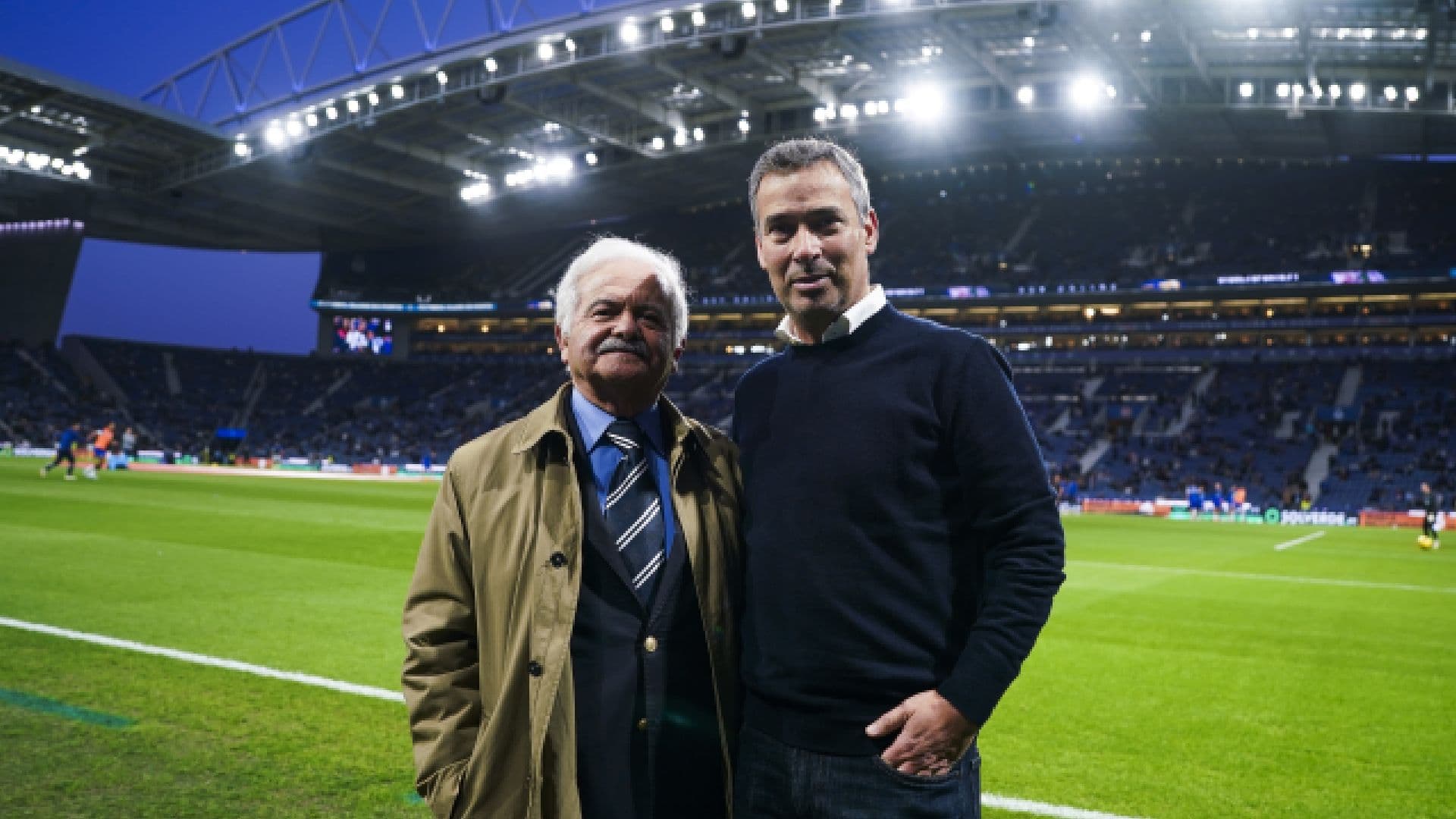 Presidentes das Casas de Monção e Murtosa no Camarote Presidencial