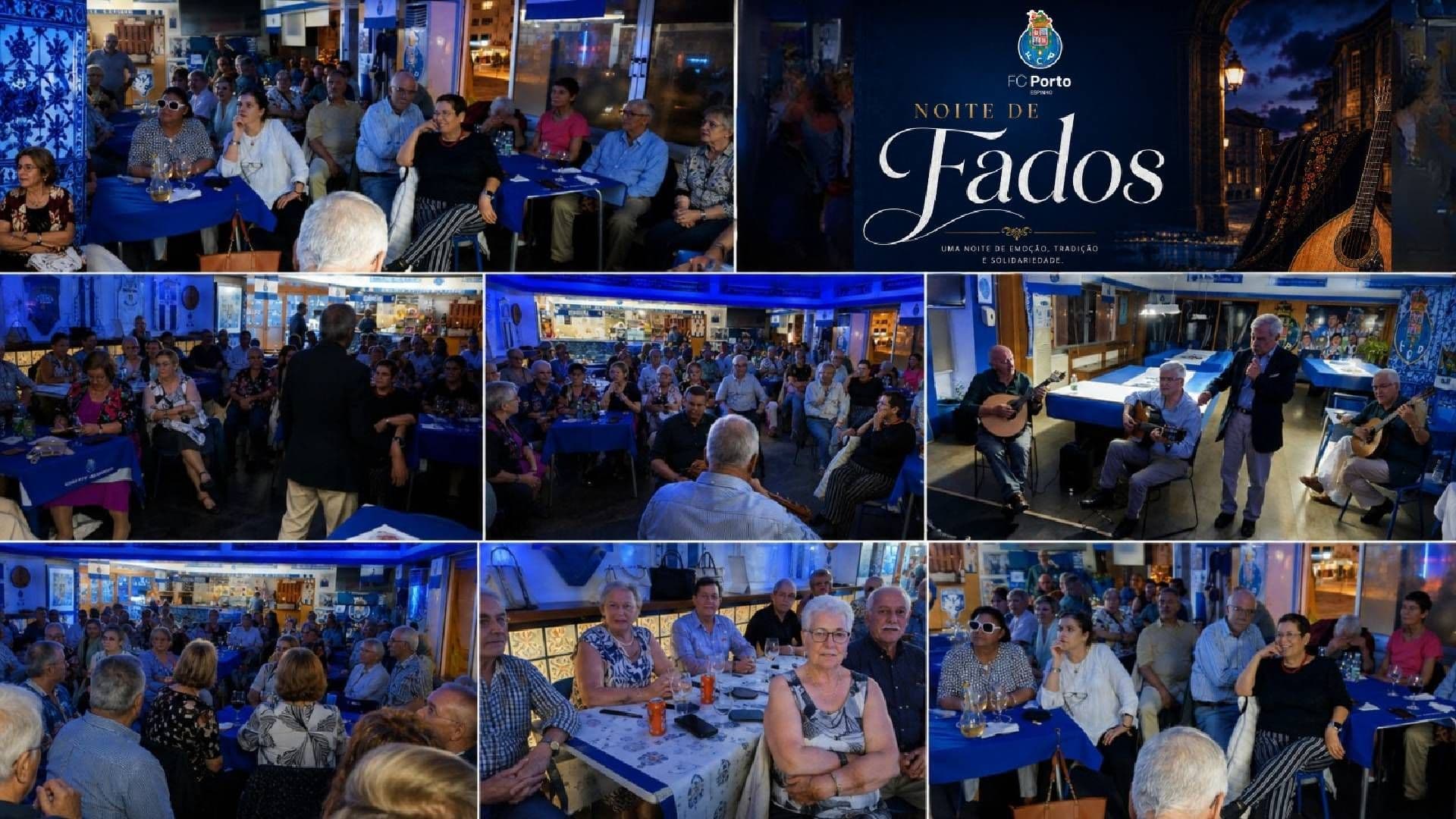Casa FC Porto - Espinho recebe noite solidária ao som do fado